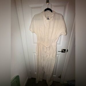 Size 4, beige jumpsuit by Universal Thread